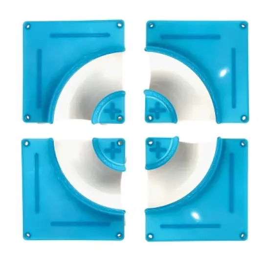 Nerf Cat ABS Turbo Track with Ball Cat Toy Set - 4pc image {3}