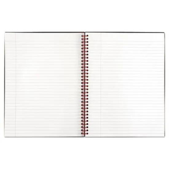 Black n' Red Flexible Cover Twinwire Notebooks, SCRIBZEE Compatible, 1-Subject, Wide/Legal Rule, Black Cover, (70) 11 x 8.5 Sheets image {3}