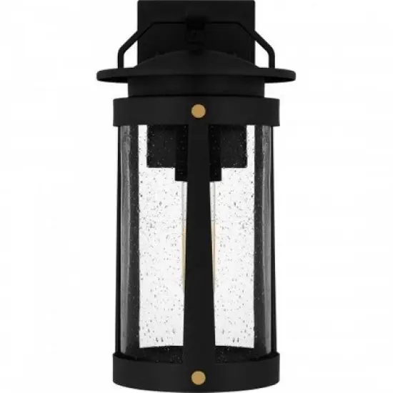 Quoizel Lighting Clifton 1 - Light Sconce in  Earth Black image {2}