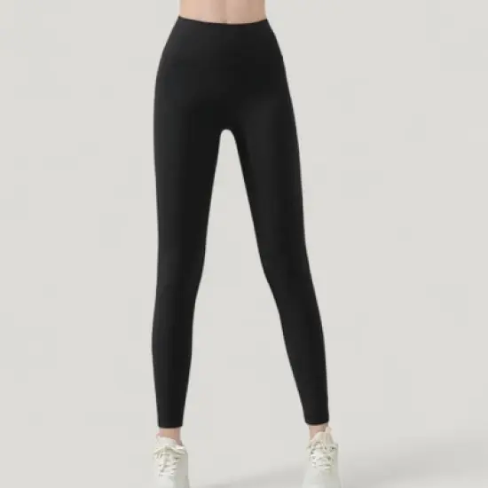 Anna-Kaci Active Women's High Waist Full Length Leggings with Wide Waistband image {4}