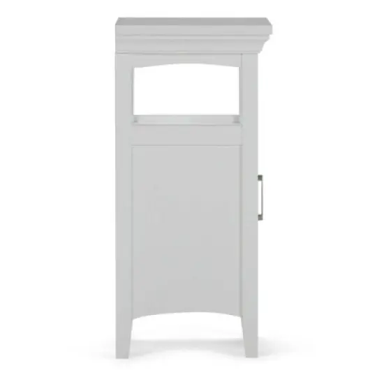 Hayes Floor Storage Bath Cabinet White - WyndenHall image {7}