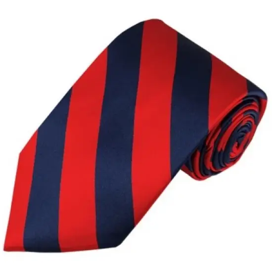Men's 3.25 W And 58 L Inch With 0.75 Inch Stripe Width College Stripe Woven Necktie image {13}