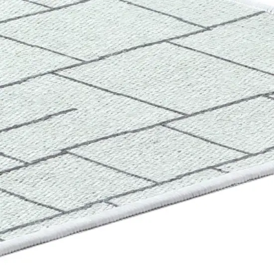 Sussexhome Non Skid Cotton Washable Kitchen Runner Rugs Set of  44 x 24 and 31.5 x 20 inches image {6}