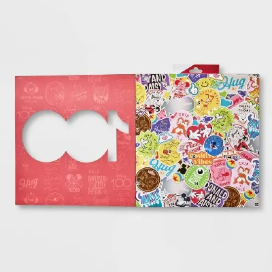 Women's Disney 100th Anniversary 15 Days of Socks Advent Calendar - Assorted Colors 4-10 image {2}