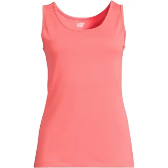 Lands' End Women's Cotton Tank Top image {13}