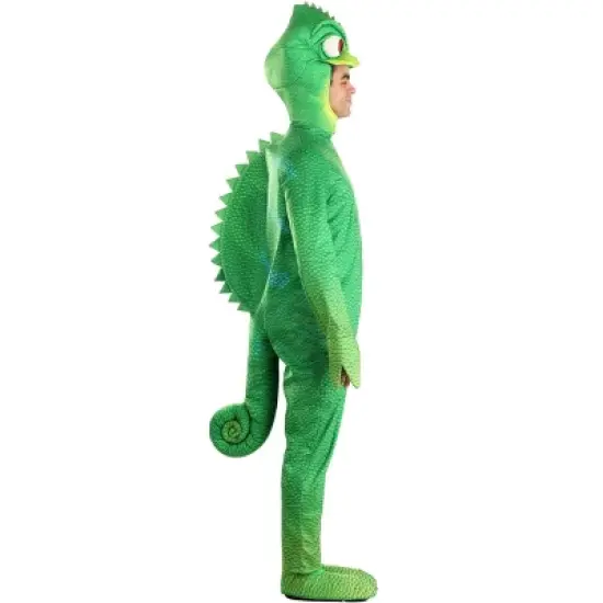 HalloweenCostumes.com Men's Disney Tangled Pascal Halloween Costume | Adult Chameleon Themed Outfit image {5}