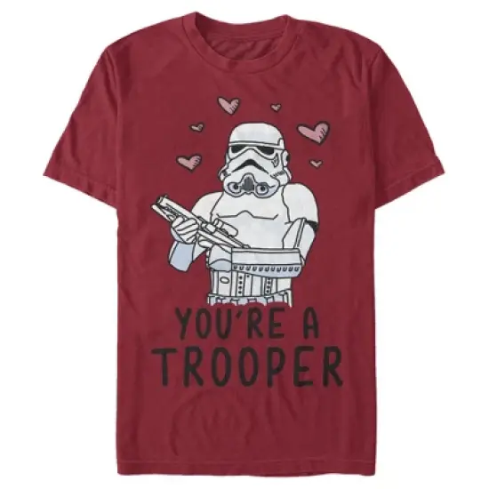 Men's Star Wars Valentine's Day You're A Trooper T-Shirt image {4}