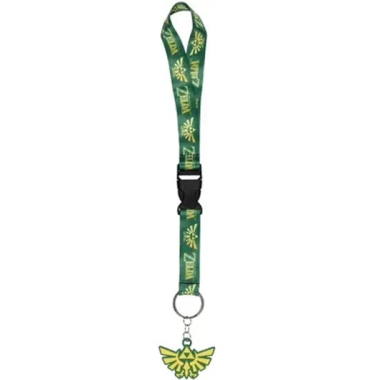 The Legend of Zelda Lanyard Wristlet Triforce Wrist Strap Lanyard For Keys and Wallets image {3}