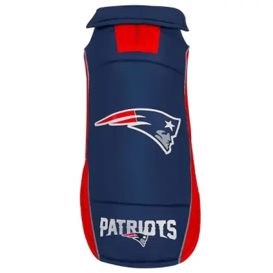 NFL New England Patriots Pets Puffer Vest image {3}