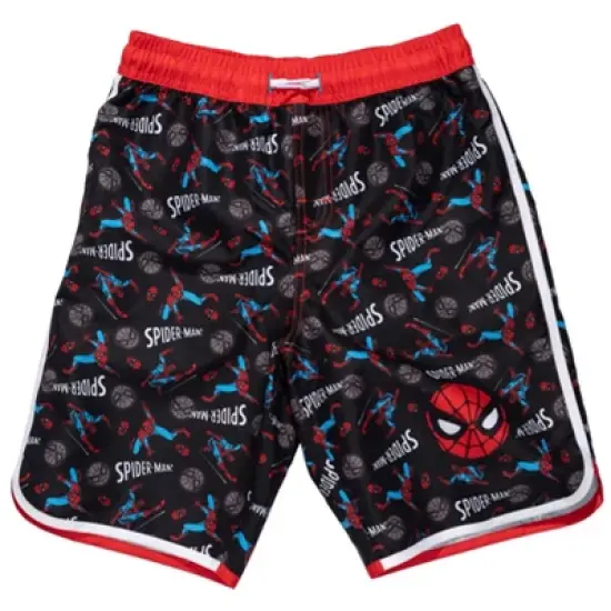 Marvel Avengers Spider-Man Rash Guard and Swim Trunks Little Kid to Big Kid image {2}