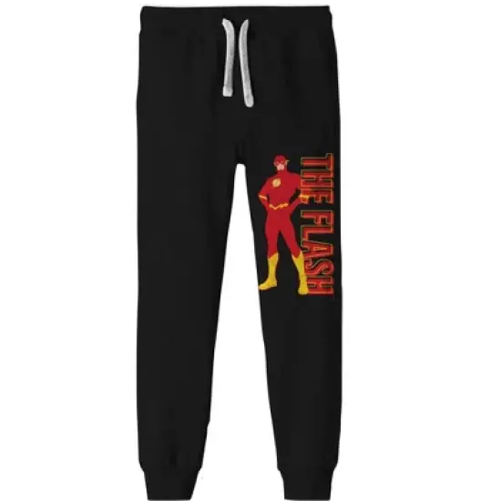 Flash Minimalist Youth Boy's Black Sweatpants image {3}