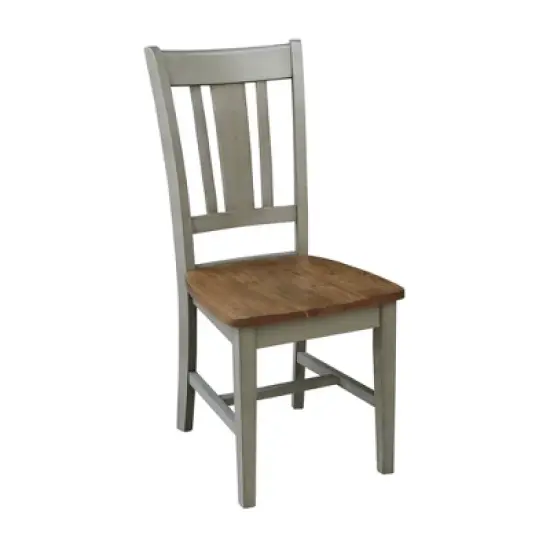 Set of 2 San Remo Splatback Chairs - International Concepts image {2}