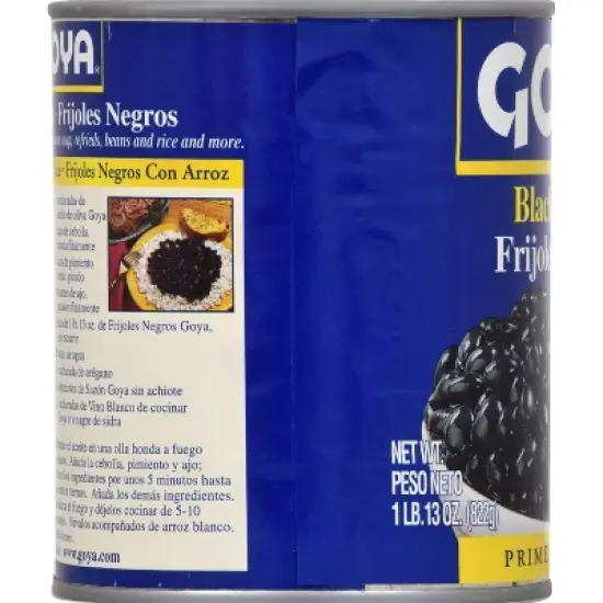 Goya Black Beans - 29oz image {1}