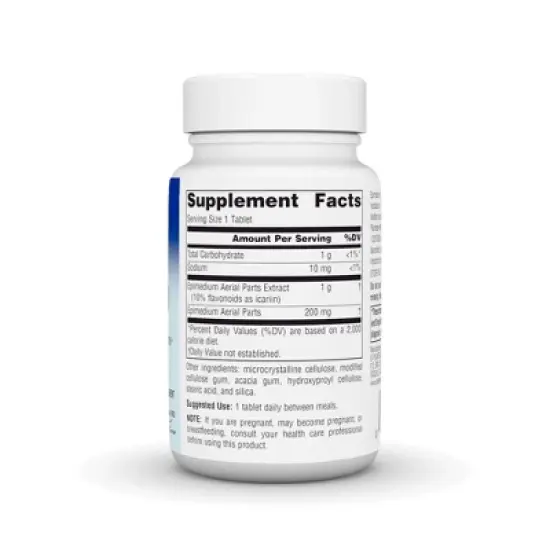 Full Spectrum Horny Goat Weed 1200mg by Planetary Herbals  -  30 Tablet image {1}