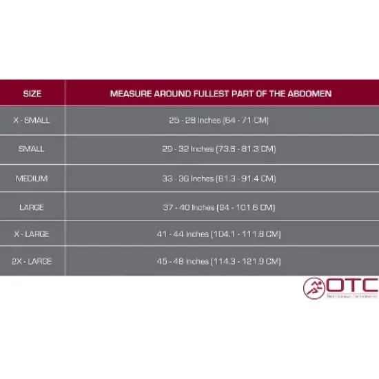 OTC Hernia Belt, Abdominal Umbilical Treatment, Select Series, Grey image {3}