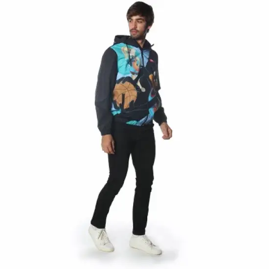 Members Only Men's Daffy Squad Windbreaker Jacket image {3}