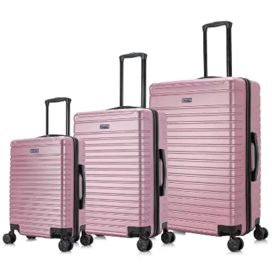 InUSA Deep Lightweight 3pc Hardside Spinner Luggage Set image {15}