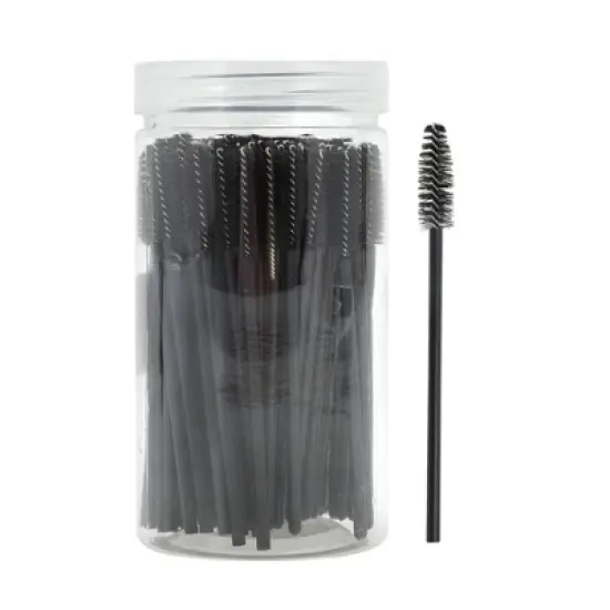 Unique Bargains Lightweight Eyelash Brush 100 Pcs image {5}