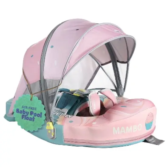 Mambobaby Sunny Navigator Baby Pool Float with Canopy image {24}