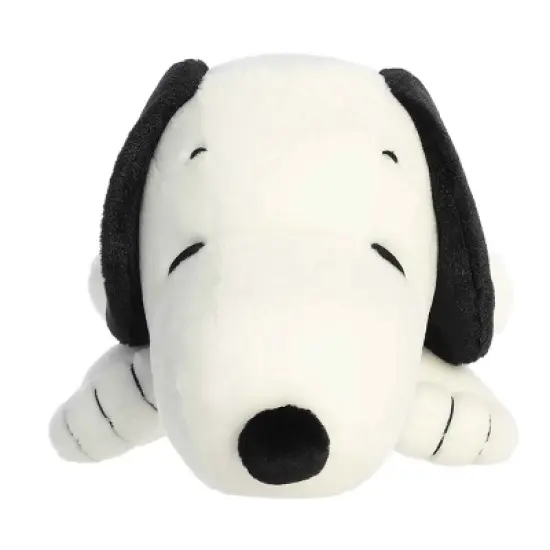 Aurora Large Snuggle Snoopy Peanuts Adorable Stuffed Animal White 18.5" image {1}