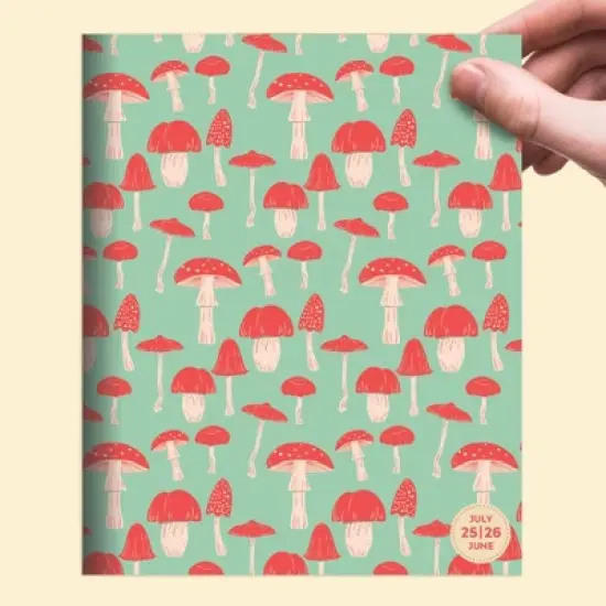 TF Publishing July 2025 - June 2026 Magic Mushroom Medium Monthly Planner image {5}