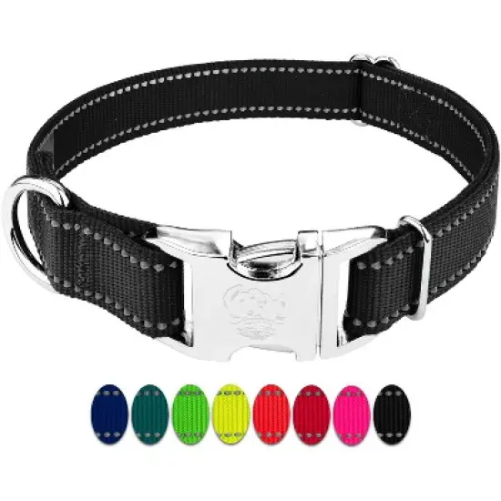 Country Brook Petz Premium Reflective Nylon Dog Collar image {4}