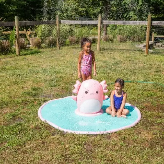 BigMouth Inc. Squishmallows Sprinkler Splash Pad - Archie the Axolot image {2}
