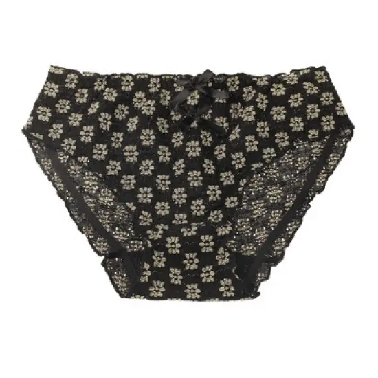 Agnes Orinda Women's Cute Floral Lace Brief Stretchy Cheeky Underwear image {6}