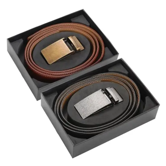 Mio Marino | Men's Snowfall Aureate Ratchet Belt image {4}