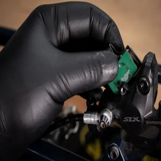 Unior Industrial Strength Nitrile Mechanic Gloves - Box 100, Small image {2}