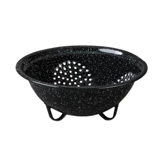 Granite Ware Colander - Speckled Black image {5}