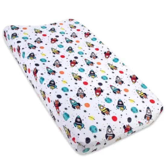 Fisher-Price Changing Pad Cover - Space Explorer image {1}