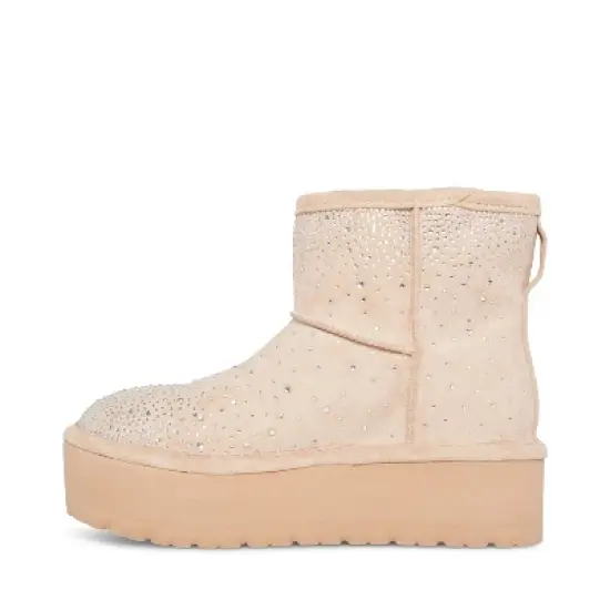 Madden Girl Ease-Hr Rhinestone Cozy Bootie image {5}