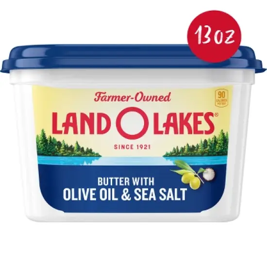 Land O Lakes Spreadable Butter with Olive Oil & Sea Salt image {5}