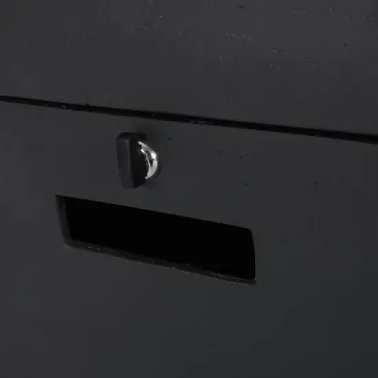 Elisson Outdoor 40000 BTU Light Weight Square Fire Pit Dark Gray - Christopher Knight Home image {7}