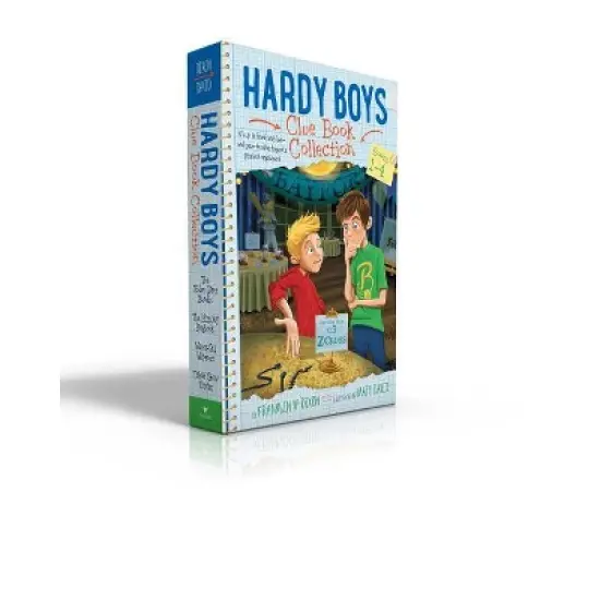 Hardy Boys Clue Book Collection Books 1-4 (Boxed Set) - by  Franklin W Dixon (Paperback) image {1}