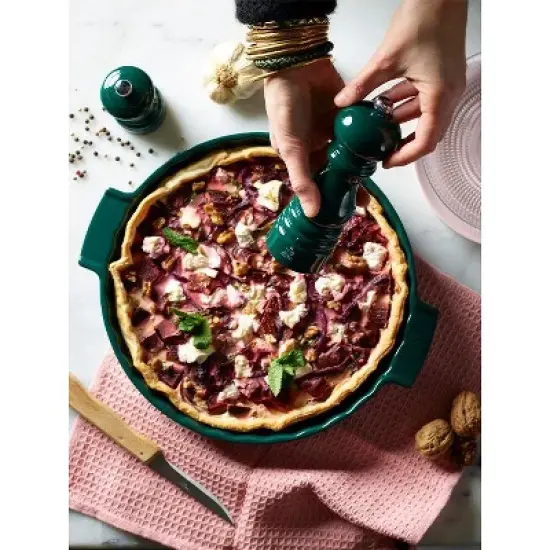 Peugeot | Appolia Tart Dish, 30 cm - 12 in, Forest Green image {2}