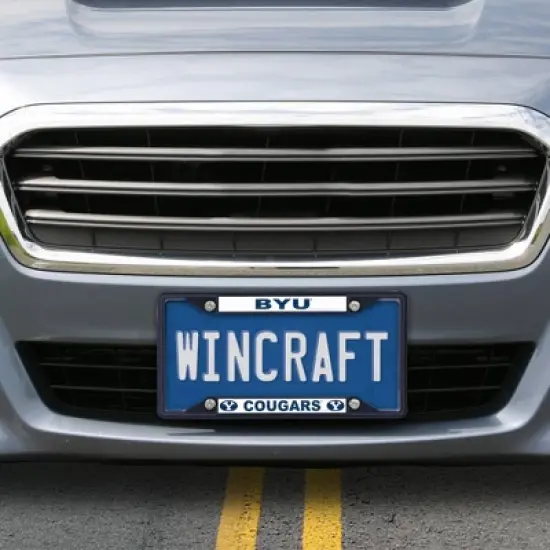 NCAA BYU Cougars Colored License Plate Frame image {2}