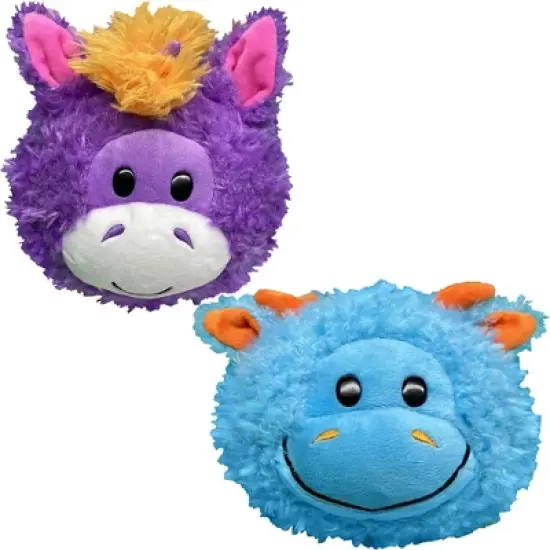 FlipaZoo Magic Tails Blue Dragon to Purple Unicorn - 2-In-1 Animal Plush image {2}