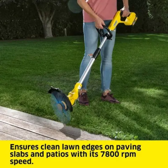 Karcher LTR 18-30 Battery Cordless Lawn Trimmer and Edger Tool Only image {4}