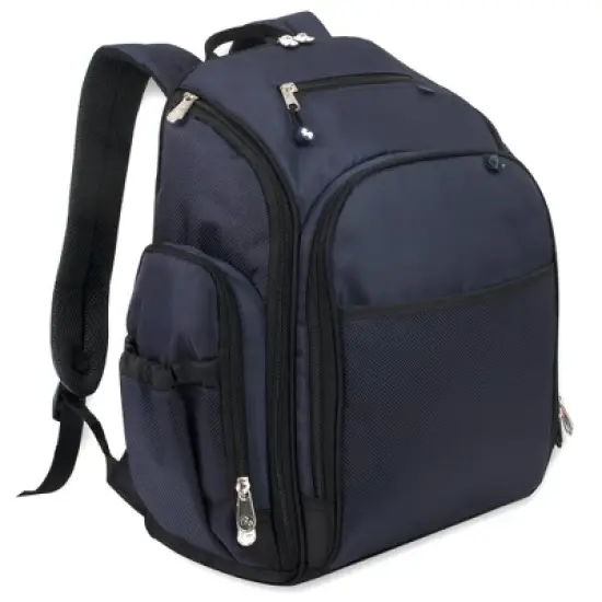 Fisher-Price Kaden Backpack Diaper Bag - Navy image {6}