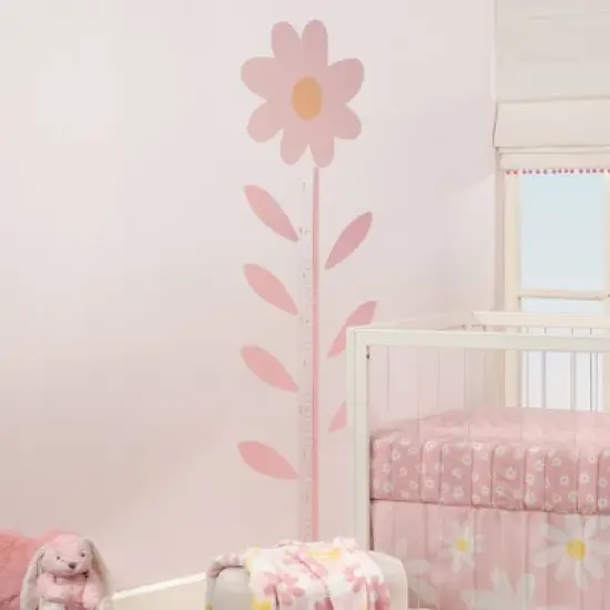 Lambs & Ivy Daisy Dreams Flower Growth Chart Wall Decals/Stickers image {2}