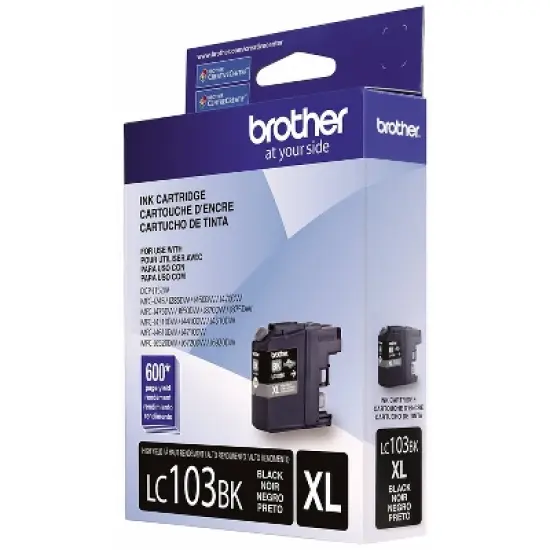 Brother LC103BK Innobella High-Yield Ink Black image {4}