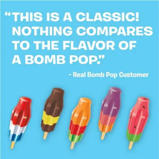 The Original Bomb Pop Frozen Watermelon Pops - 21oz/12ct image {4}