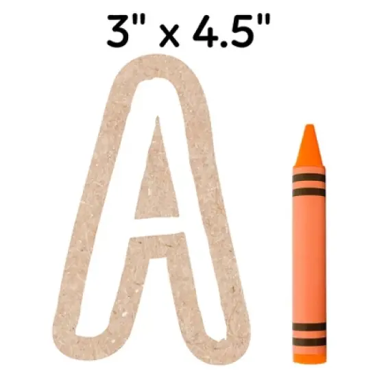 Creative Teaching Press&reg; Krafty Pop Designer Letters, 212 Pieces image {1}