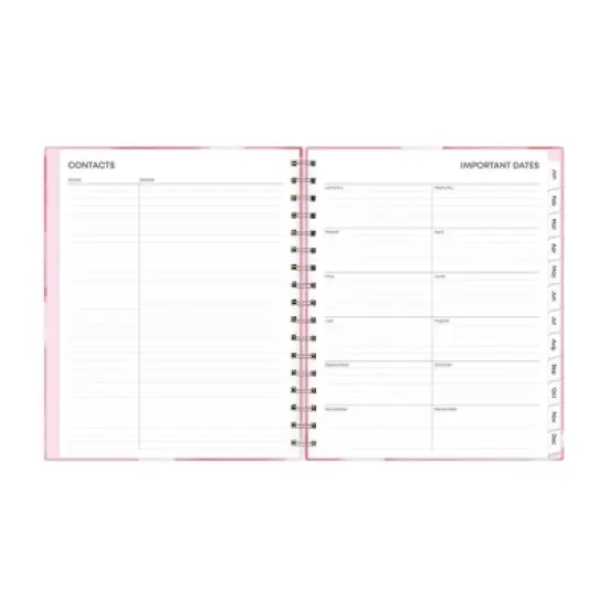 Blue Sky 2024 Planner 7"x9" Weekly/Monthly Hard Cover Raquel image {7}
