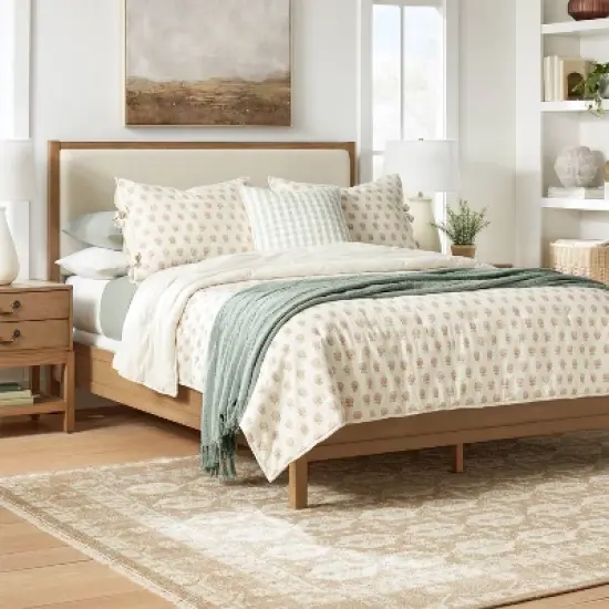 Elmira Bed Frame Brown - Threshold&trade; designed with Studio McGee image {1}