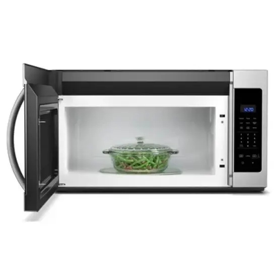 Whirlpool WMH31017HS 1.7 Cu. Ft. Stainless Microwave Hood Combination image {1}