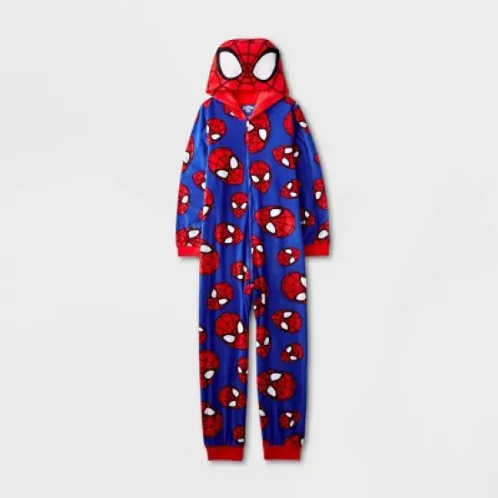 Boys' Spider-Man Union Suit - Blue image {3}