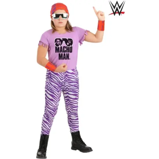HalloweenCostumes.com WWE Macho Man Madness Costume For Boys image {1}